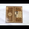 Деревянные нарды + шашки "Персия" мастер Арташ Зейналян (60x60см)