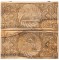 Деревянные резные нарды &quot;Церковь&quot; мастер Давид Мхитарян (60x70см)